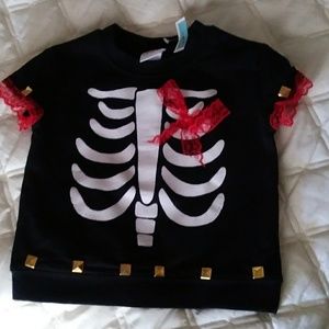 Custom studded skull top